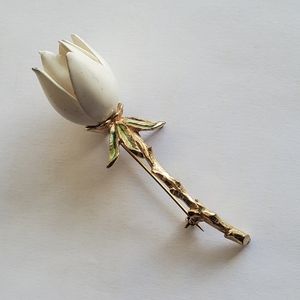 Vintage Rose Brooch